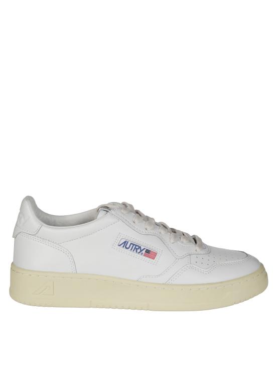  오트리 메달리스트 로우 스니커즈 AULM LL15 WHT BIANCO