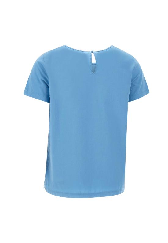 25SS 썬 68 반팔 티셔츠 T35217 56 Blue - SUN 68