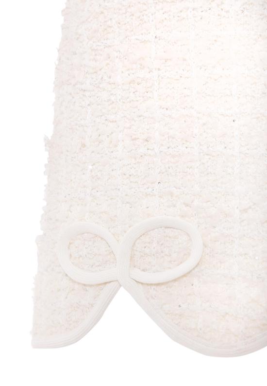 25FW [키즈] 셀프 포트레이트 스커트 PF25 739SK C IVORY - SELF PORTRAIT