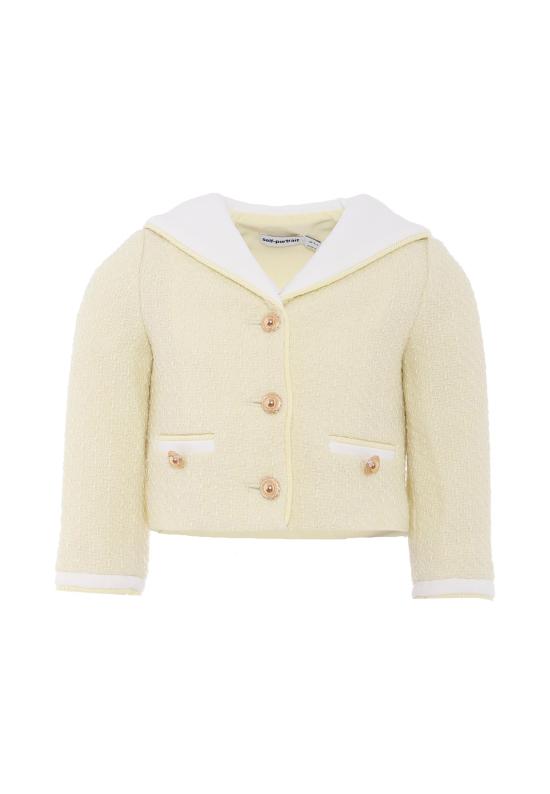 25FW [키즈] 셀프 포트레이트 자켓 PF25 720J Y YELLOW - SELF PORTRAIT