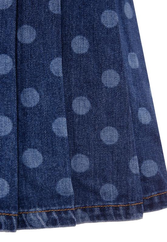 25FW [키즈] 셀프 포트레이트 스커트 PF25 703SK BL DENIM - SELF PORTRAIT