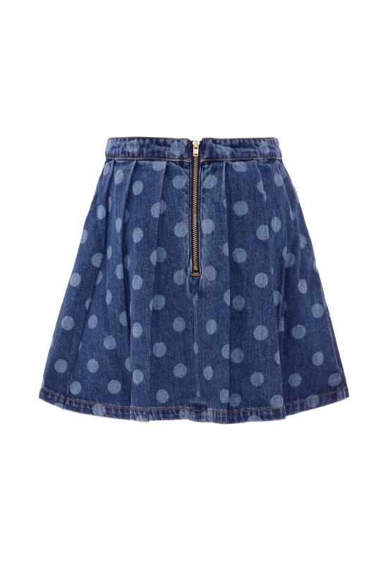 25FW [키즈] 셀프 포트레이트 스커트 PF25 703SK BL DENIM - SELF PORTRAIT