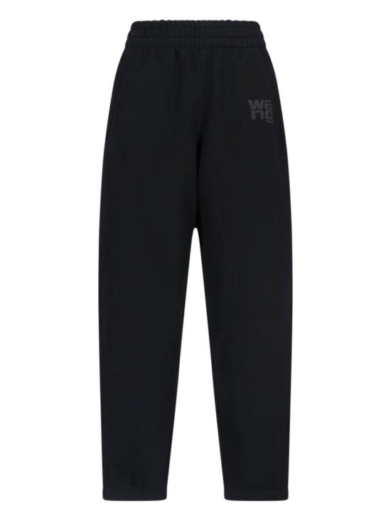 25FW 알렉산더 왕 스트레이트 팬츠 4CC3244399 001 Black