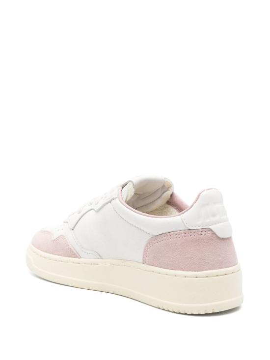 25FW 오트리 메달리스트 로우 레더 스니커즈 AULWGS36 WHT POWDER - AUTRY