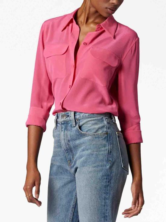  이큅먼트 블라우스 Q23E231RASPBERRY Red - EQUIPMENT