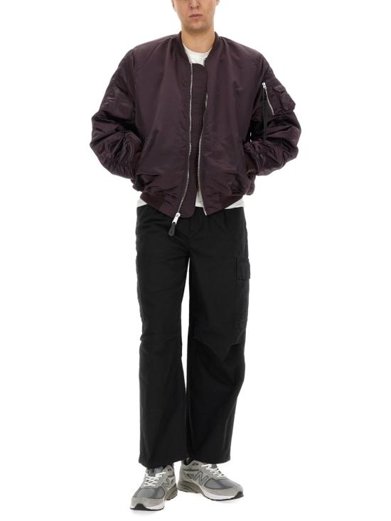 25SS 알파 봄버 자켓 146115UVF 719 BLACK - ALPHA