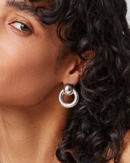  제니 버드 이어링 메가 페이 노커 귀걸이 - JENNY BIRD