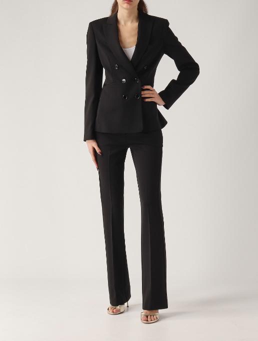 25SS 핑코 스트레이트 팬츠 104926A0HM Z99 Black - PINKO