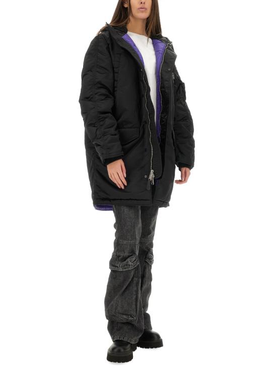 25SS 알파 패딩 148132UV 03 BLACK - ALPHA