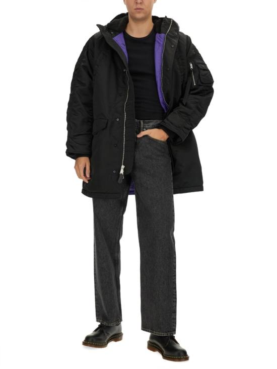 25SS 알파 패딩 148132UV 03 BLACK - ALPHA