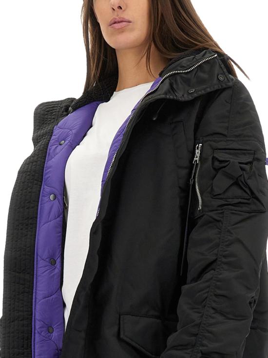 25SS 알파 패딩 148132UV 03 BLACK - ALPHA