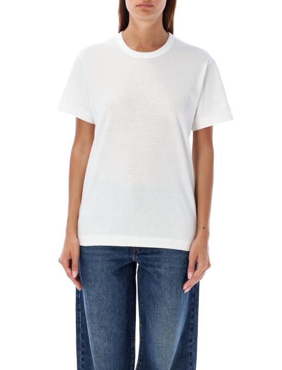 25SS 꼼데가르송 반팔 티셔츠 AXT3400513 WHITE DOM