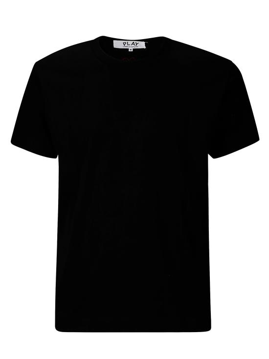 25SS 꼼데가르송 반팔 티셔츠 AXT3400511 BLACK DOM