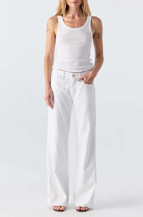  아모 데님 데님 팬츠 레지나 팬츠