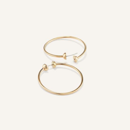  제니 버드 이어링 스몰 뉴 아이콘 후프 골드 - JENNY BIRD