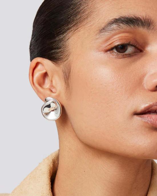  제니 버드 이어링 제니버드 리오버튼  실버 - JENNY BIRD