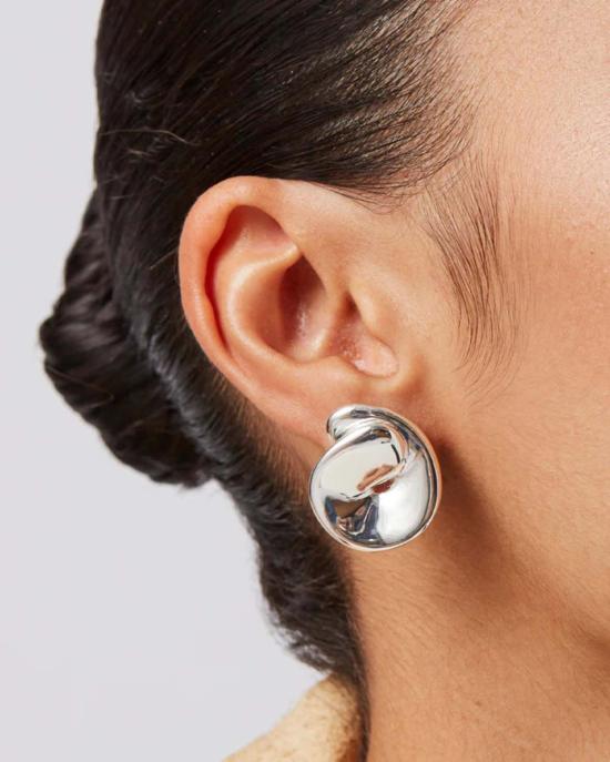  제니 버드 이어링 제니버드 리오버튼  실버 - JENNY BIRD