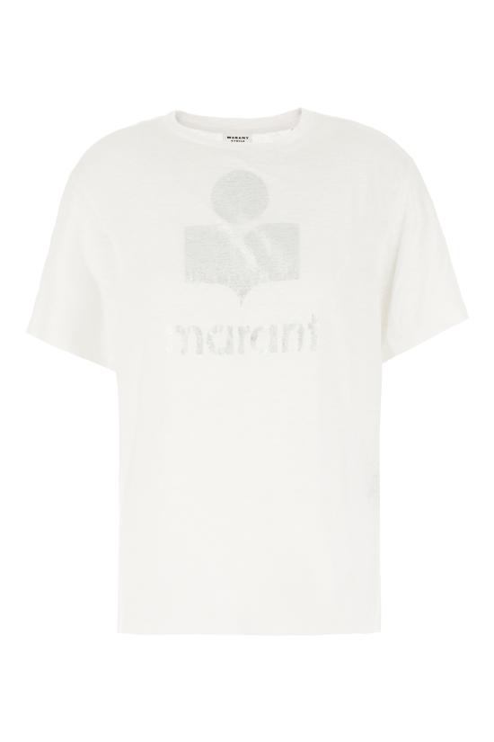 25SS 이자벨마랑에뚜왈 반팔 티셔츠 24PTS0001FBA1N10E 20WH