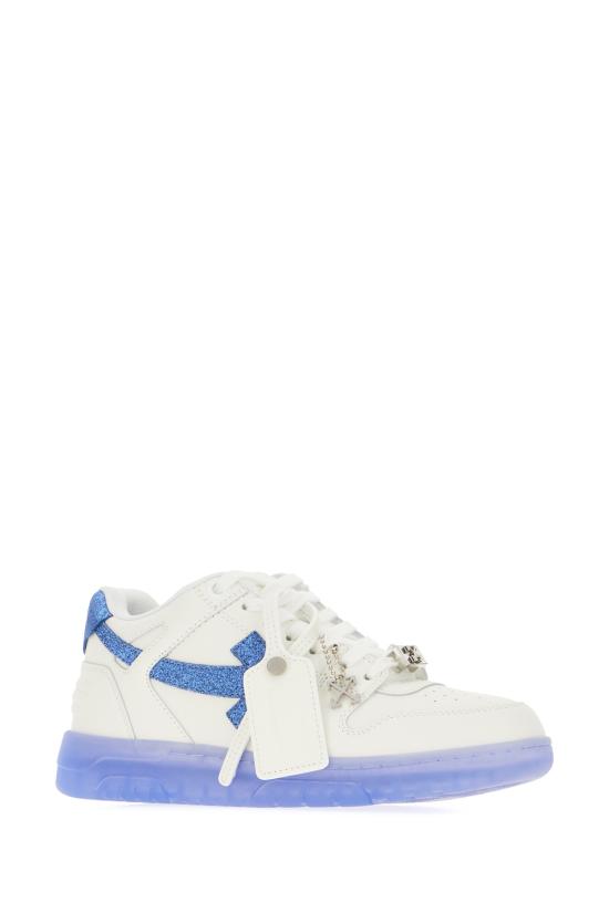  오프화이트 스니커즈 OWIA259S25LEA008 0142 WHITE DUSTY BLUE - OFF WHITE