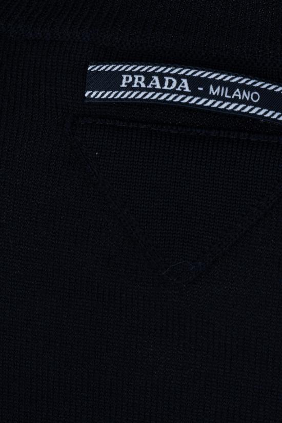 25SS 프라다 스웨터 P24M2R16SW F0008 BLEU - PRADA