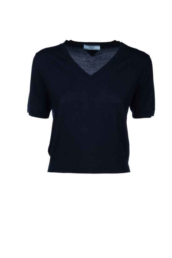 25SS 프라다 스웨터 P24M2R16SW F0008 BLEU