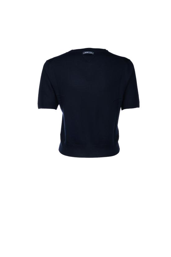 25SS 프라다 스웨터 P24M2R16SW F0008 BLEU - PRADA