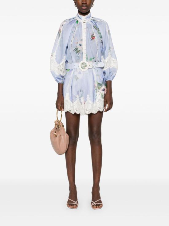 25SS 짐머만 숏팬츠 1803ARS255 LTBLWCFL MULTICOLOUR - ZIMMERMANN