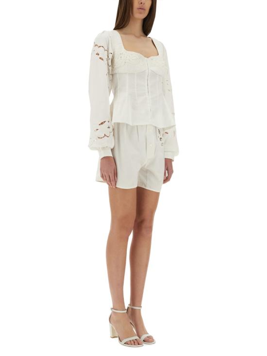 25SS 마린세르 스트레이트 팬츠 USH002A UWOV0007WH10 WHITE - MARINE SERRE