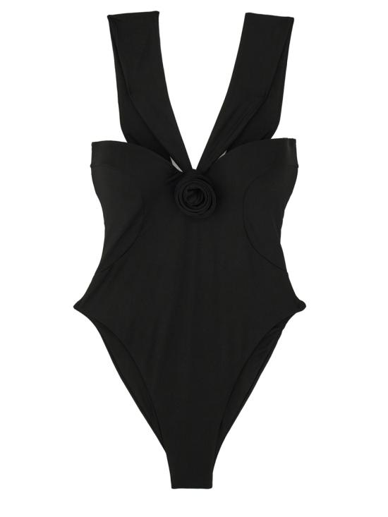 25SS 라 레베체 원피스 수영복 SAHARONEPIECE BLACK