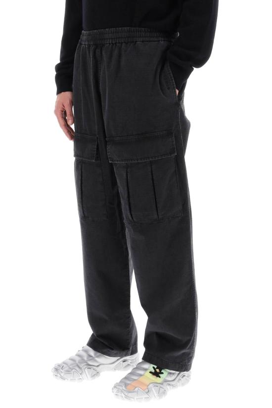  아크네 스튜디오 스트레이트 팬츠 BK0560 900 BLACK - ACNE STUDIOS