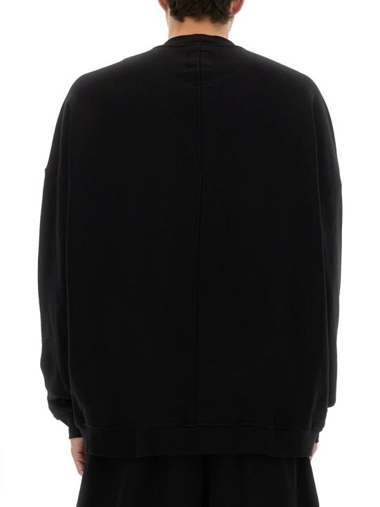  릭오웬스 x 챔피온 긴팔 티셔츠 CM01E1669 CHFE09 BLACK - RICK OWENS X CHAMPIONS