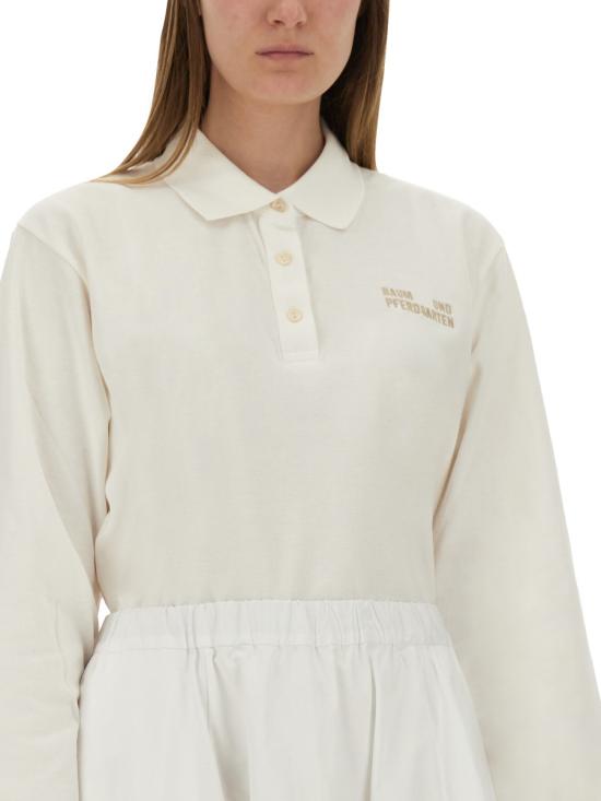 25FW 바움 운드 페르드가르텐 폴로 티셔츠 24277 C1069 IVORY - BAUM UND PFERDGARTEN