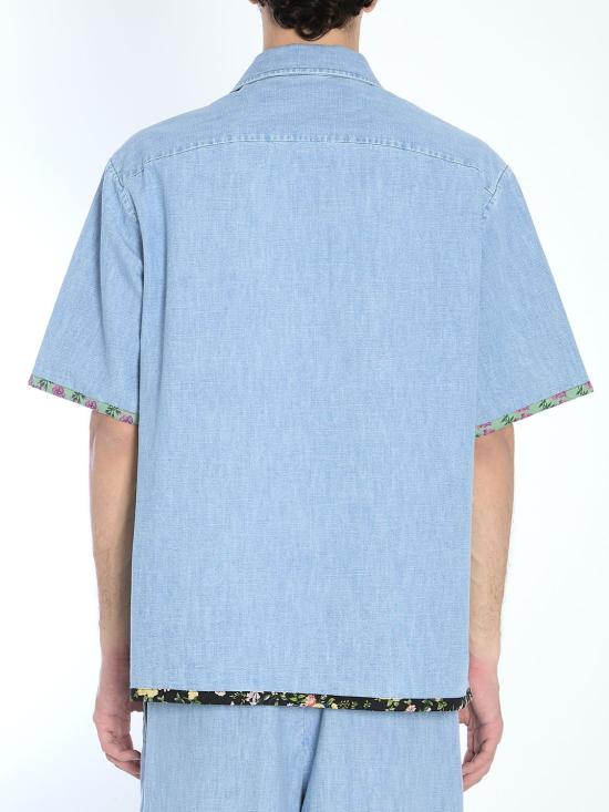 25SS 발렌티노 가라바니 반팔 셔츠 6V0DB04ALM 508 LIGHT BLUE - VALENTINO GARAVANI