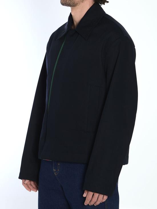 25SS 구찌 개버딘 집업 재킷  809690ZAR5E 4440 BLUE - GUCCI