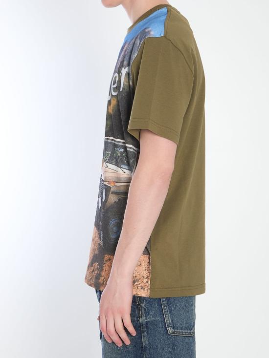 25SS 몽클레어 반팔 티셔츠 8C0000389AB9 816 GREEN - MONCLER