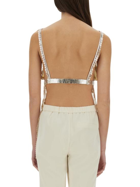 25SS 파코라반 민소매 티셔츠 25ECTO077PO0336 P742 IVORY - PACO RABANNE