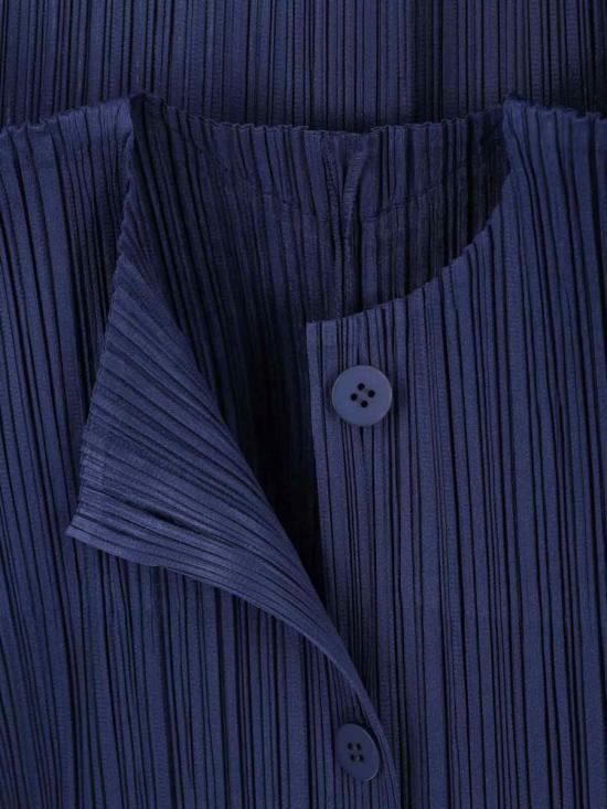 25SS 플리츠플리즈 코트 PP56JA12475 BLUE - PLEATS PLEASE