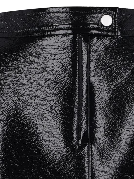 25FW 쿠레쥬 숏 스커트 PERCJU001VY00149999 Black - COURREGES