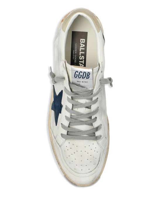 26FW 골든구스 볼스타 스니커즈 GMF00117F007571 11660 WHITE BLUE ICE - GOLDEN GOOSE