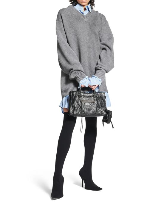 26SS 발렌시아가 LE CITY 르 시티 스몰 토트백 811442 2ABEK 1000 BLACK DOM - BALENCIAGA