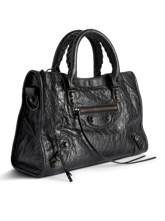 26SS 발렌시아가 LE CITY 르 시티 스몰 토트백 811442 2ABEK 1000 BLACK DOM - BALENCIAGA