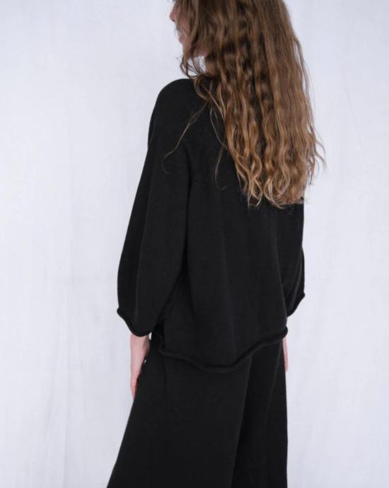  Sønderhaus 긴팔 티셔츠 Sonderhaus Jeanie  트루 블랙 - OTHER BRANDS