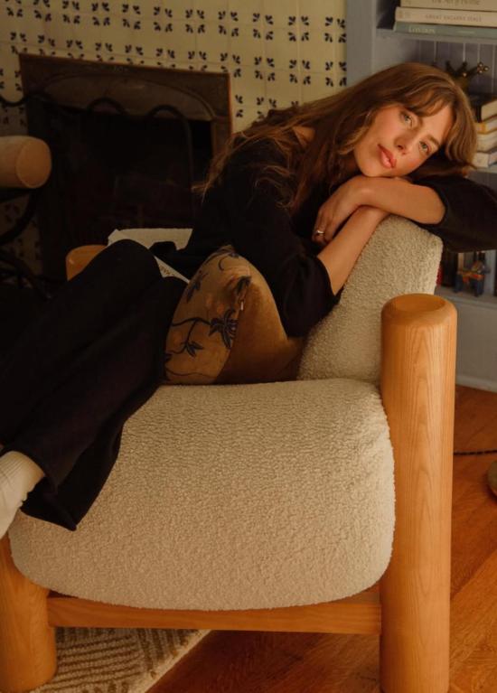  Sønderhaus 긴팔 티셔츠 Sonderhaus Jeanie  트루 블랙 - OTHER BRANDS