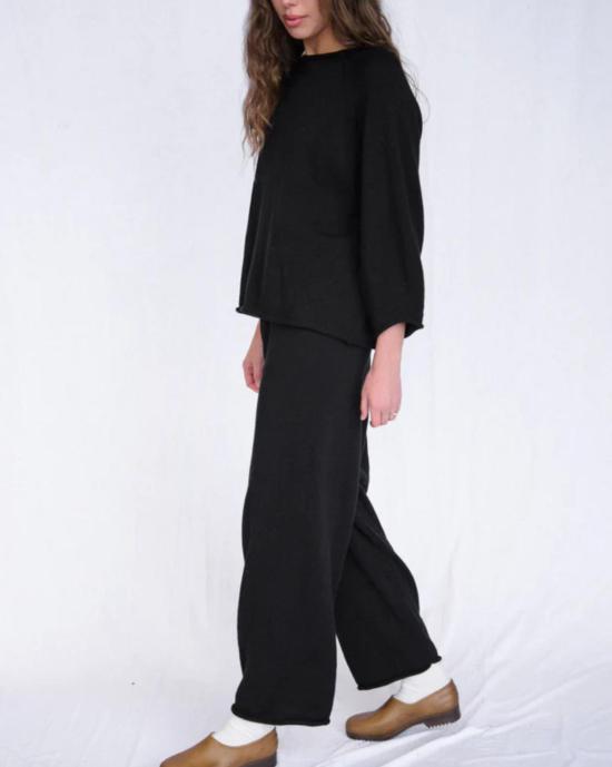  Sønderhaus 긴팔 티셔츠 Sonderhaus Jeanie  트루 블랙 - OTHER BRANDS