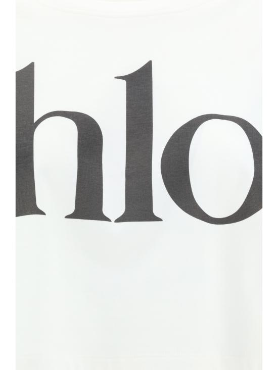 26SS 끌로에 반팔 티셔츠 CH24AJH09183 101 WHITE - CHLOE