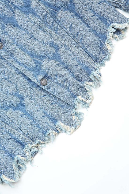  캐피탈 데님 자켓 Kapital 12oz 맥파이 데님 3차 재킷 탠 - KAPITAL