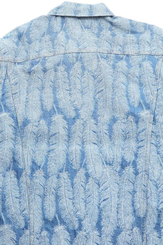  캐피탈 데님 자켓 Kapital 12oz 맥파이 데님 3차 재킷 탠 - KAPITAL