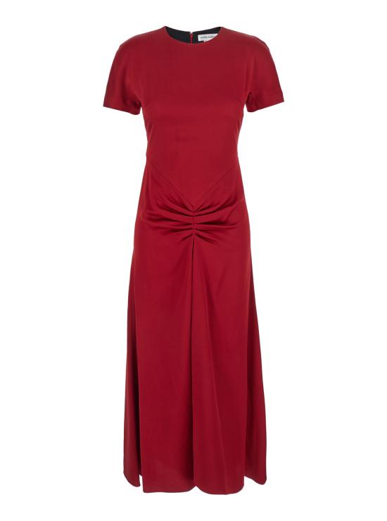 25FW 빅토리아 베컴 롱 원피스 1325WDR006571B3311 Red