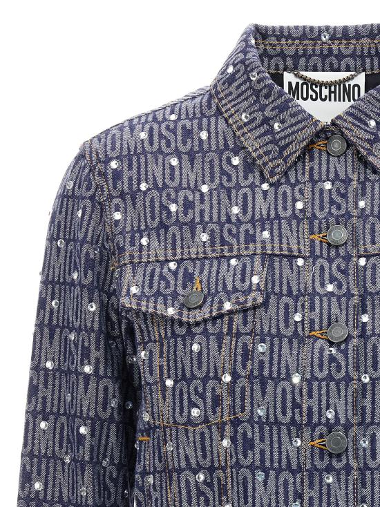  모스키노 자켓 A050677232290 Blue - MOSCHINO