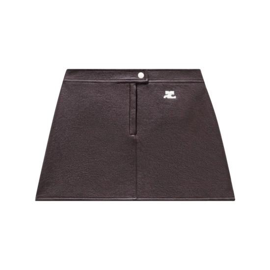 25FW 쿠레쥬 숏 스커트 PERCJU001VY 0014 4010 RED